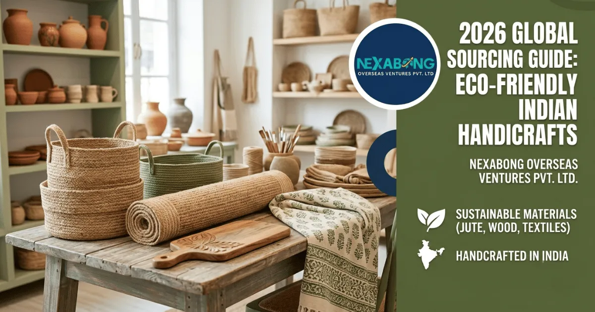 2026 Global Sourcing Guide: Top Eco-Friendly Indian Handicrafts for International Buyers