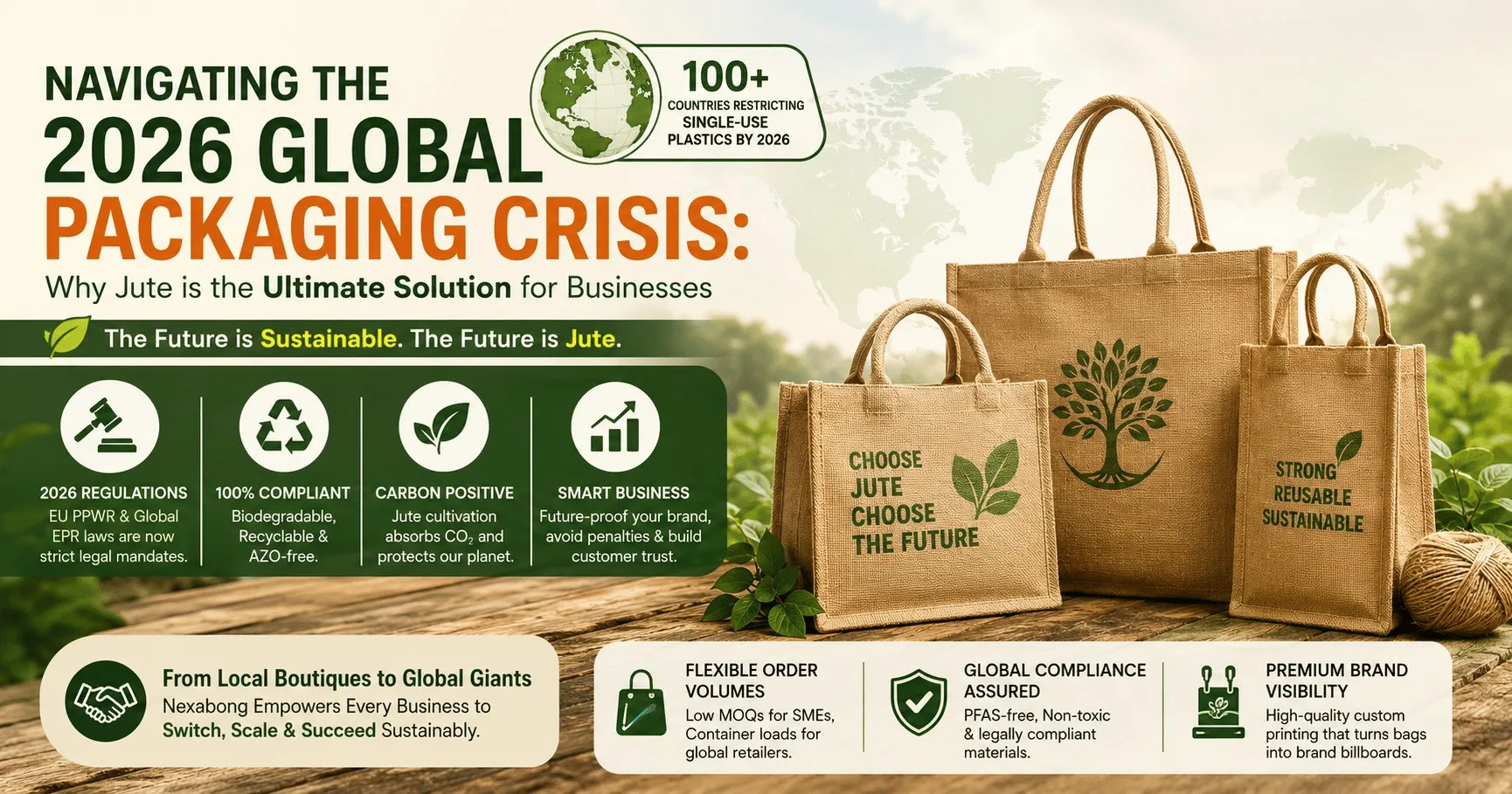 Navigating the 2026 Global Packaging Crisis: Why Jute is the Ultimate Solution for Businesses